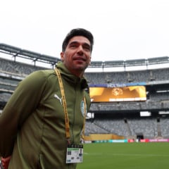 Abel Ferreira no Metlife Stadium (Foto: Divulgação) 