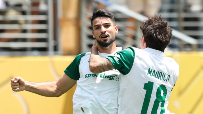 Flaco López em ação pelo Palmeiras na Copa do Mundo de Clubes (Foto: Cesar Greco/Palmeiras/by Canon)