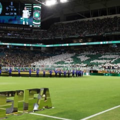 Torcida do Palmeiras contra o Inter Miami (Foto: Cesar Greco/Palmeiras)