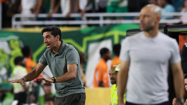 Abel Ferreira contra o Inter Miami (Foto: Cesar Greco/Palmeiras)