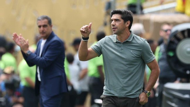 Abel Ferreira em Palmeiras e Botafogo, pela Copa do Mundo de Clubes (Foto: Cesar Greco/Palmeiras)