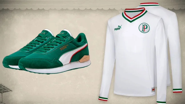 Palmeiras e Puma vão lançar camisa para sócios-torcedores e calçado