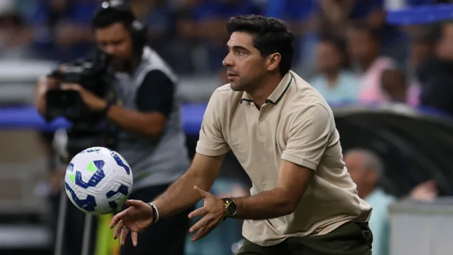 Palmeiras e Cruzeiro pelo Campeonato Brasileiro. (Foto: Cesar Greco/Palmeiras)