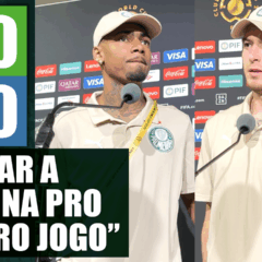 Zona Mista | Allan e Aníbal Moreno analisam empate entre Palmeiras e Porto