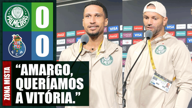 Zona Mista | Veja o que Weverton e Murilo falaram sobre empate entre Palmeiras e Porto