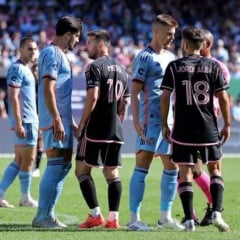 Thiago Martins contra Lionel Messi (Foto: Reprodução)