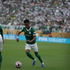 Palmeiras em ação diante do Porto pela Copa do Mundo de Clubes (Foto: Danilo Martins / Podporco) 