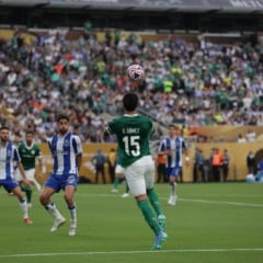 Palmeiras em ação diante do Porto pela Copa do Mundo de Clubes (Foto: Danilo Martins / Podporco) 