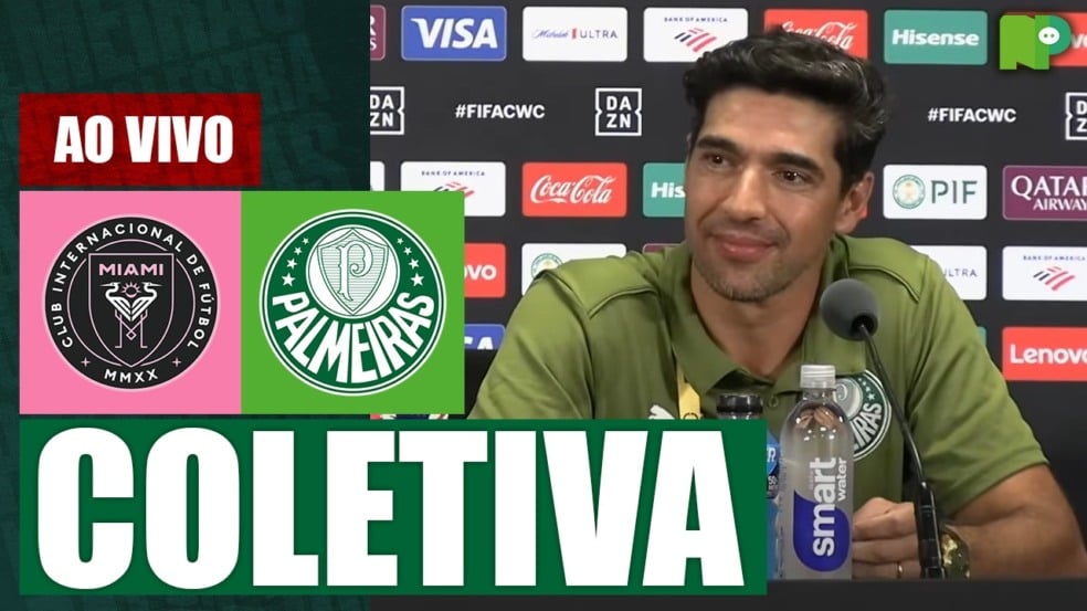 Pós-jogo e coletiva: confira entrevista de Abel Ferreira após Palmeiras e Inter Miami