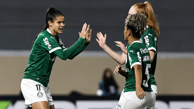 Palmeiras X São Paulo pelo Campeonato Paulista Feminino (Foto: Rebeca Reis/Ag. Paulistão)





