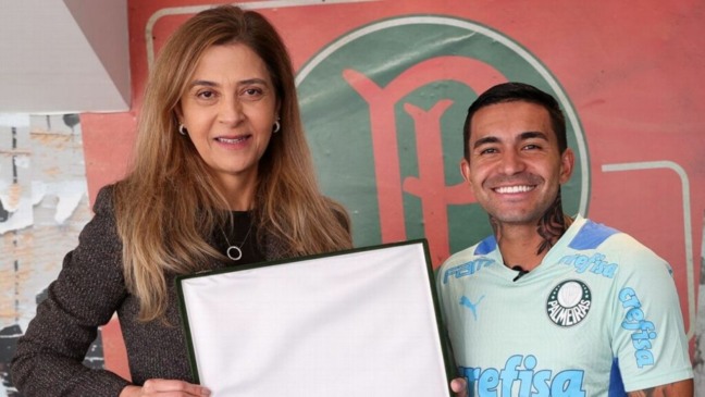Leila Pereira, presidente do Palmeiras, rebate Dudu em processo: 'Como se o poder judiciário fosse palco do seu circo'