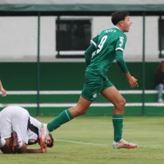 Palmeiras Sub-17 em ação (Foto: Fabio Menotti) 