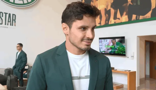 Raphael Veiga antes da viagem aos Estados Unidos (Foto: Reprodução)