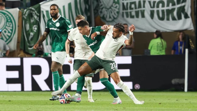 Palmeiras e Chelsea, pela Copa do Mundo de Clubes (Foto: Cesar Greco/Palmeiras)
