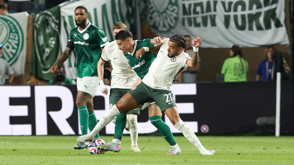 Palmeiras e Chelsea, pela Copa do Mundo de Clubes (Foto: Cesar Greco/Palmeiras) Palmeiras e Chelsea, pela Copa do Mundo de Clubes (Foto: Cesar Greco/Palmeiras)