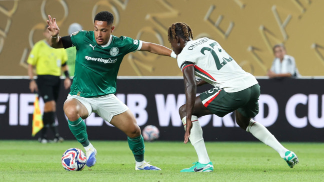 Palmeiras em ação pela Copa do Mundo de Clubes (Foto: Cesar Greco / Palmeiras) 
