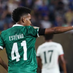Estêvão se despede do Palmeiras com eliminação para futuro clube e diz: 'Coração quebrado'