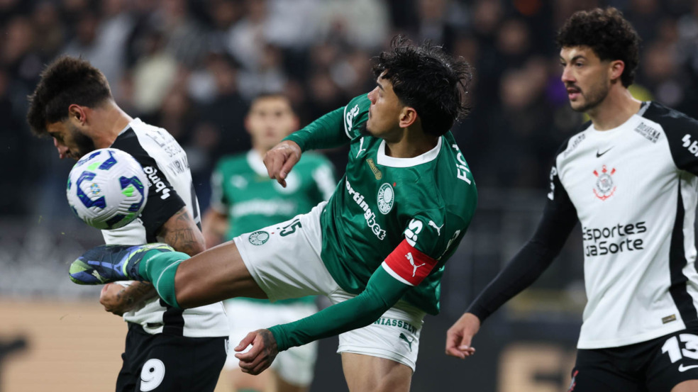 Gómez em ação pelo Palmeiras (Foto: Cesar Greco/Palmeiras)