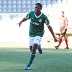 Palmeiras Sub-17 em ação (Foto: Fabio Menotti) 
