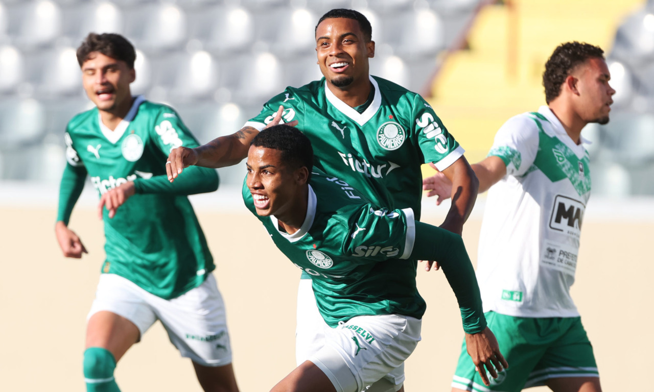 Palmeiras deu mais um passo em busca do quarto título do Brasileiro Sub-20 (Foto: Fabio Menotti/Palmeiras)
