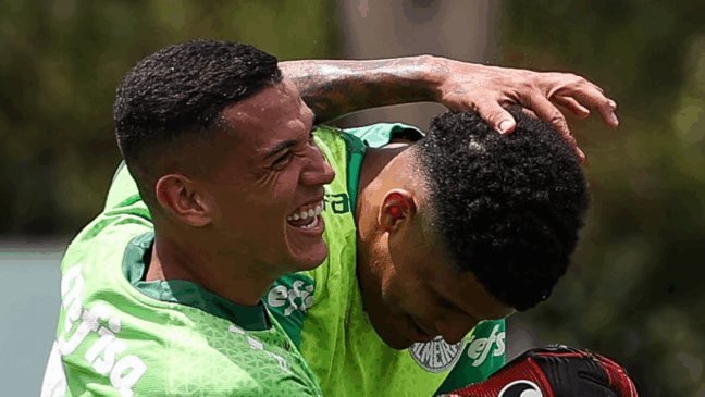 Naves e Mateus estão de saída do Palmeiras (Foto: Cesar Greco/Palmeiras)
