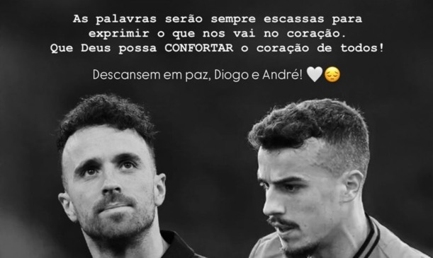 Abel Ferreira e Palmeiras lamentam morte do jogador português Diogo Jota e do irmão: 'Palavras serão sempre escassas'