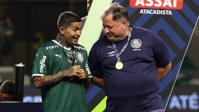 Em processo movido por Leila, Dudu revela áudio gravado de conversa com Anderson Barros antes de saída do Palmeiras: 'Constrangimento vivido'