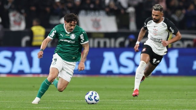 Mauricio em ação pelo Palmeiras (Foto: Cesar Greco/Palmeiras)