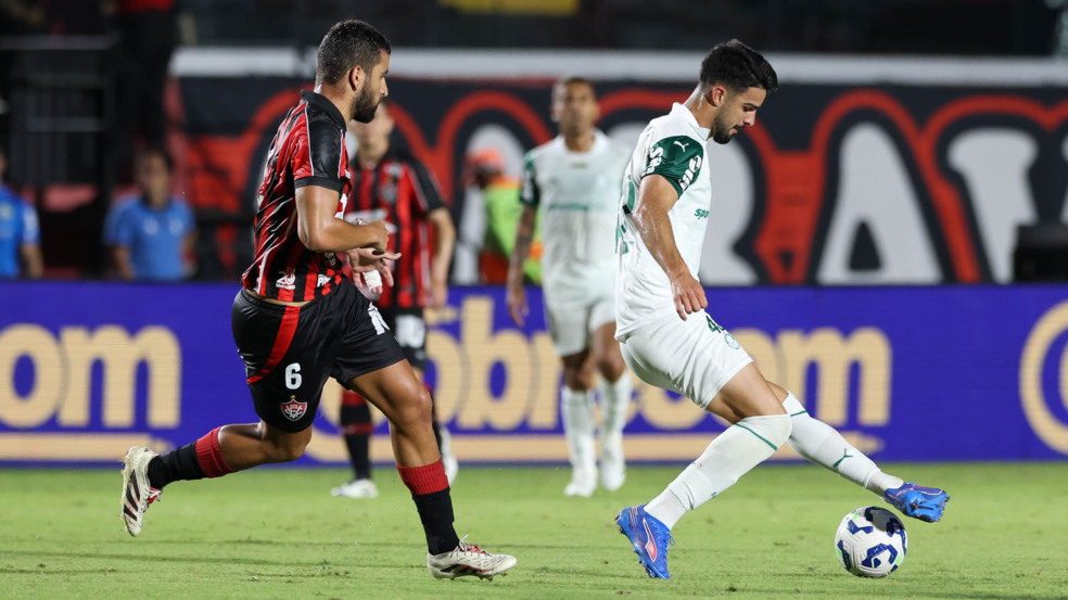 Palmeiras e Vitória pelo Campeonato Brasileiro (Foto: Cesar Greco/Palmeiras) Palmeiras e Vitória pelo Campeonato Brasileiro (Foto: Cesar Greco/Palmeiras)