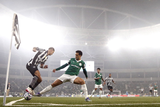 Botafogo x Palmeiras pelo Campeonato Brasileiro no Estadio Nilton Santos. 17 de Agosto de 2025, Rio de Janeiro, RJ, Brasil. Foto: Vitor Silva/Botafogo. 
