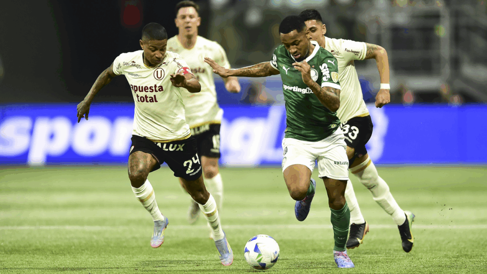 Palmeiras em ação pela Libertasores (Foto: Staff/ CONMEBOL) 