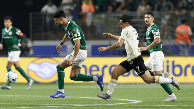 Palmeiras em ação pela Libertasores (Foto: Staff/ CONMEBOL) 