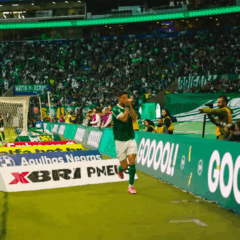 Flaco López explica comemoração após gol do Palmeiras: 'É meu nome'
