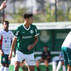 Palmeiras em ação pelo Paulista Feminino (Foto: Cesar Greco / Palmeiras) 