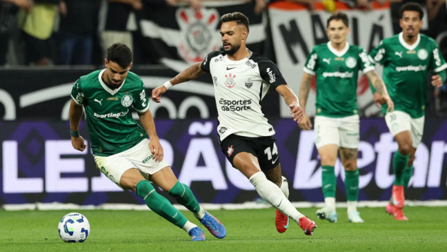 Flaco López em ação pelo Palmeiras (Foto: César Greco/Palmeiras)