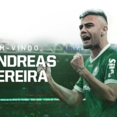 Palmeiras confirmou chegada de Andreas Periera (Foto: Reprodução)