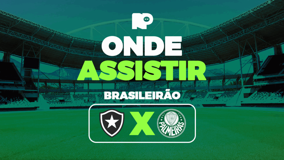 Botafogo x Palmeiras: onde assistir jogo pelo Brasileirão