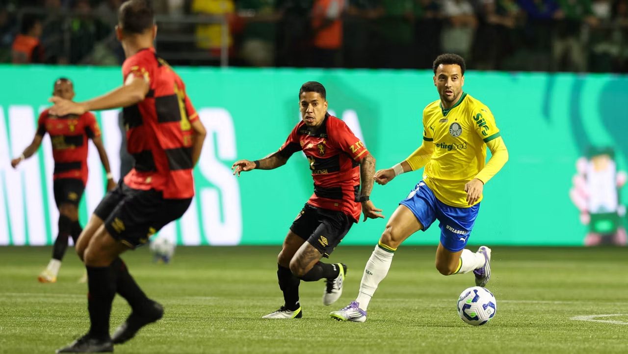 Em estreia de nova camisa, Palmeiras goleia Sport e dupla de ataque brilha no Allianz Parque