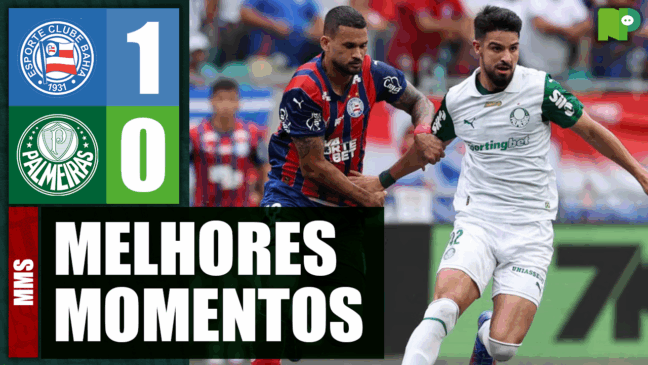Bahia x Palmeiras: assista aos melhores momentos da partida