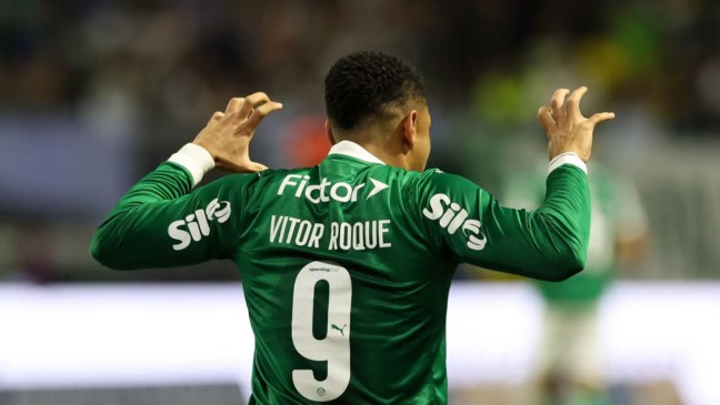 Vitor Roque não será julgado pelo STJD (Foto: Cesar Greco/Palmeiras/by Canon)
