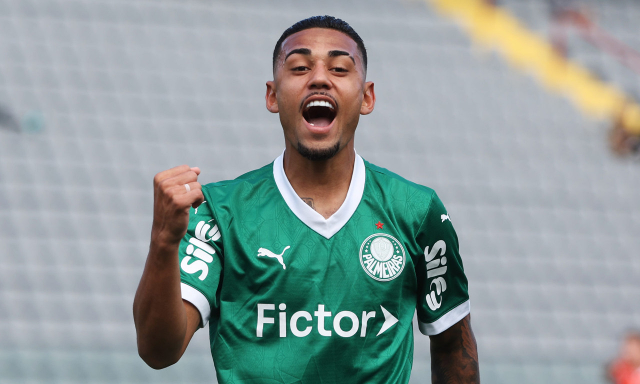 Riquelme Fillipi abriu o placar para o Verdão (Foto: Fabio Menotti/Palmeiras/by Canon)
