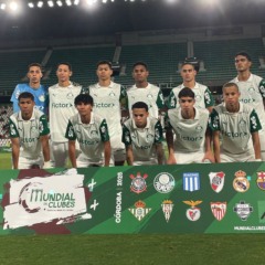 O Palmeiras foi semifinalista do Mundial Sub-17 em setembro, na Espanha  (Foto: @mundialclubesjuv)