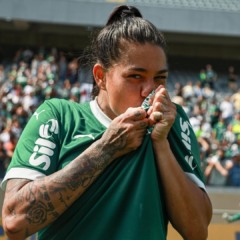 Brena em ação pelo Palmeiras (Foto: Rebeca Reis/Staff Images Woman/CBF)