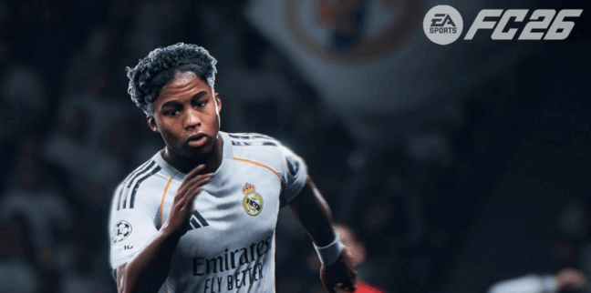O ex-Palmeiras Endrick, do Real Madrid, será um dos rostos da campanha de divulgação do EA Sports FC 26 - Divulgação