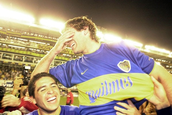 Palermo em ação pelo Boca Juniors na Libertadores de 2000 (Foto: CONMEBOL) Palermo em ação pelo Boca Juniors na Libertadores de 2000 (Foto: CONMEBOL)