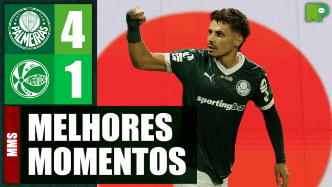 Assista aos melhores momentos de Palmeiras 4 x 1 Juventude pelo Brasileirão