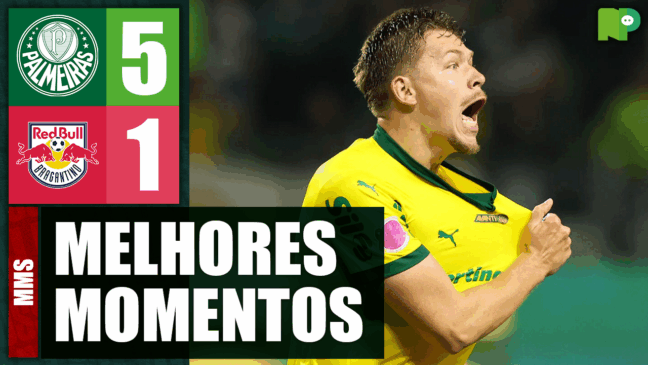 Melhores momentos: Palmeiras 5 x 1 Bragantino