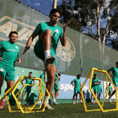 Palmeiras treina às vésperas de duelo decisivo contra o Cruzeiro, no Allianz Parque