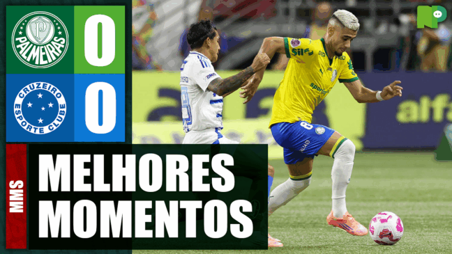 Verdão enfrentou o Cruzeiro no Allianz Parque