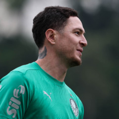 O jogador Anibal Moreno, da SE Palmeiras, durante treinamento, na Academia de Futebol. (Foto: Cesar Greco/Palmeiras/by Canon)